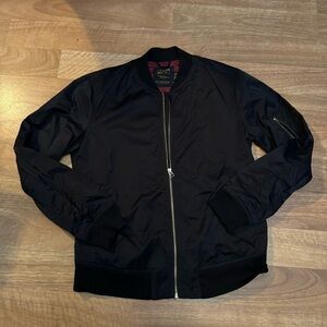 Men's Black Bomber Jacket by CPO